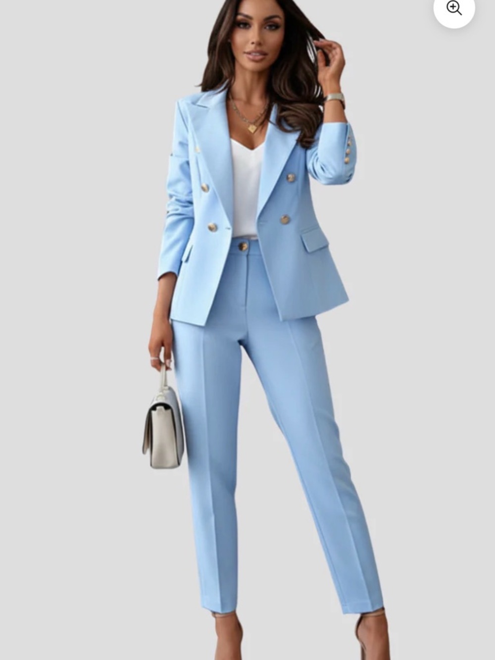 NWT baby blue tailored dress pants ✨
Size XS - Picture 2 of 9
